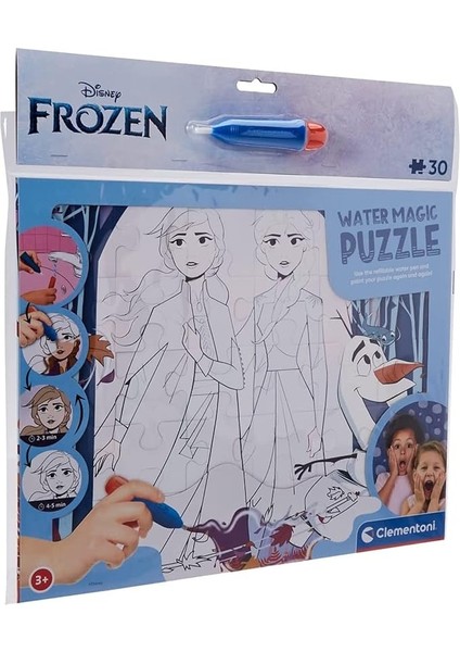 - 22705-30 Parça Water Magic Frame Puzzle - Disney Frozen 2