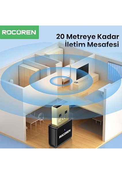 Bluetooth 5.3 Mini Dongle Nano USB Adaptör indirimleri