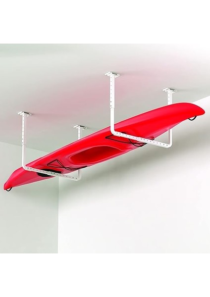 80842-10 Tavan Raf Kiti, 83 cm x 86 cm Ayarlanabilir, Garaj ve Atölye Saklama Rafı Seti, Beyaz fiyatları