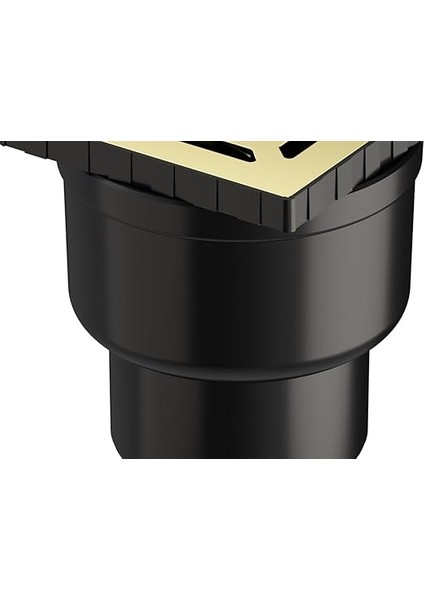 V-Flow Kare 5607325 Yalıtımlı Duş Kanalı Alttan Çıkışlı Dk 800 Kapak Parlak Altın modelleri