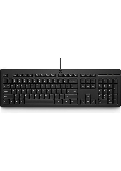 125 266C9AA Kablolu Ingilizce Q Klavye