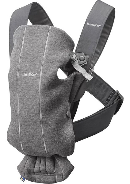 Kanguru Mini 3D Cotton Jersey/dark Grey