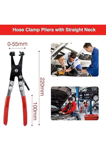 Hortum Kelepçesi Pensesi, Düz Boyunlu Hortum Kelepçesi, Hortum Kelepçesi, Hortum Kelepçelerini Çıkarma ve Kurulum Aleti Için, Araç Onarım Aleti fiyatları