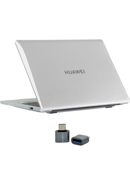 Huawei Matebook D16 2024 Uyumlu Tpu Koruyucu Kılıf – Şeffaf Darbe Emici Ince Kapak, Çizilmelere Karşı Dayanıklı, Hafif ve Esnek Tasarım Şeffaf