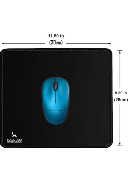 Deer Oyuncu Mouse Pad, Fare Altlığı, Kenar Dikişli, Kaymaz Taban, Ofis Tipi, Pürüzsüz Yüzey, Çalışma Masası Altlığı (30X25 S) modelleri