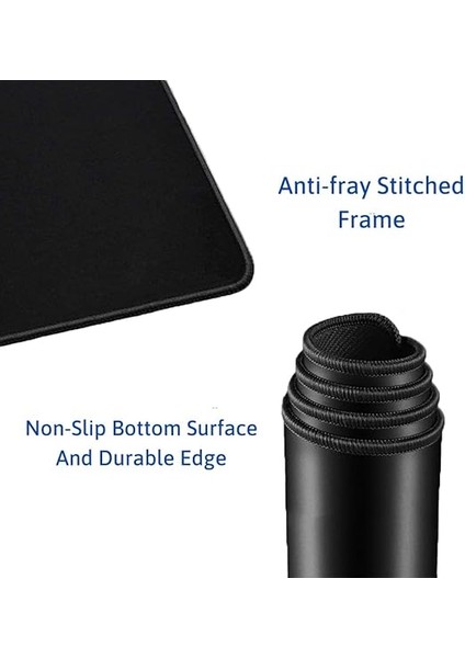 Deer Oyuncu Mouse Pad, Fare Altlığı, Kenar Dikişli, Kaymaz Taban, Ofis Tipi, Pürüzsüz Yüzey, Çalışma Masası Altlığı (30X25 S) fırsatları