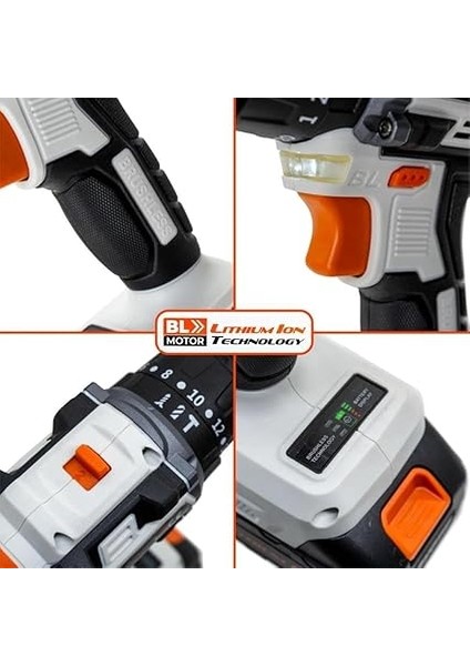 Extra MX2020 20 V 2 Ah Akülü Darbeli Matkap modelleri