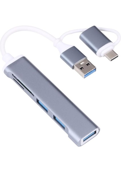USB 3.0 Sd Tf Kart Okuyucu 3x USB 3.0 Hub Çevirici A807