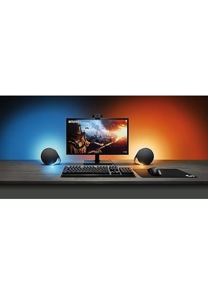 G560 Lightsync Pc Oyun Hoparlörü, Dts:x Ultra Surround Ses ve Çalma Tabanlı, Rgb Aydınlatma indirimleri