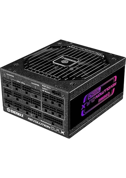 Revolution D.f. x Argb Atx3.0 Pcı-E 5.0 Compact Gaming&streaming Pc Power Supply 1650W 80PLUS Gold (Tam Modüler, 2x 12VHPWR, Yarı Fansız), ERT1650EWT, Siyah fırsatları