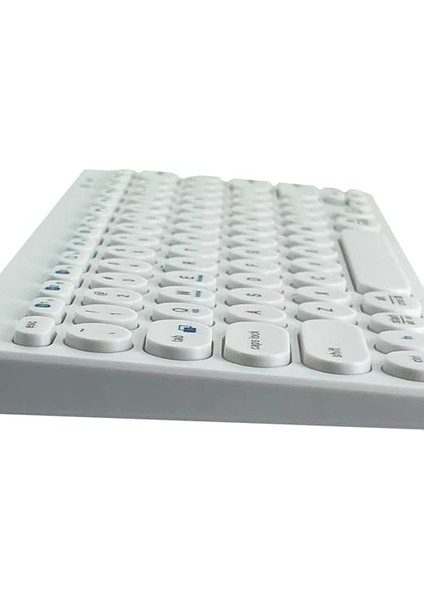B380 Bluetooth Bağlantılı Ince Ergonomik Tasarım IPad Ile Uyumlu Taşınabiilir Telefon Tablet Için Türkçe Q Bluetooth Bağlantılı Klavye (Beyaz) indirimleri