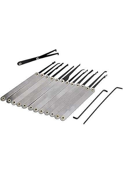 15 Parça Bozuk Kilit Açma Seti + Şeffaf Asma Kilit indirimleri