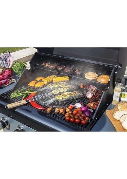 Gurme Balık Izgarası, Barbekü Balık Izgara Sepeti, Bbq Balık Izgara Teli, Paslanmaz Çelik Barbekü Izgara Malzemeleri, Ahşap Saplı fiyatları