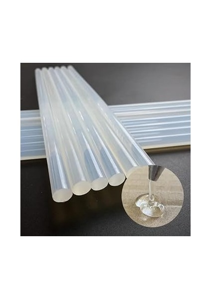 Şeffaf Sıcak Silikon Çubuğu 11MM – 1kg (48 Adet) Çubuk Silikon modelleri