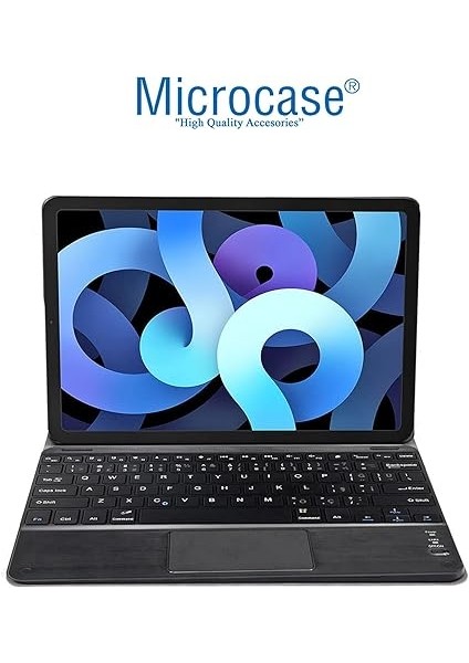 iPad Air 4.nesil 10.9 Inch 2020 Bluetooth Touchpad Klavye + Standlı Kılıf - Bkk5 fırsatları