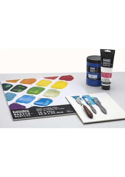 Basics 3699369 Sentetik Fırça Seti, 3 Düz Fırça – Kısa Sap, Akrilik Boyalar Için, Maksimum Performans, Yüksek Esneklik ve Kullanım Ömrü – Fırça Seti 3 Adet modelleri