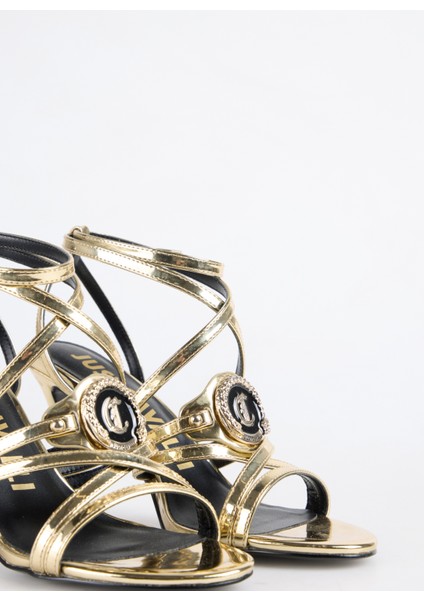 Altın Kadın Topuklu Sandalet indirimleri