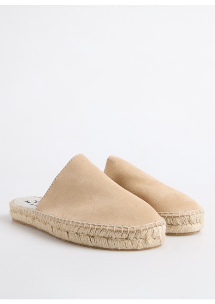 K 1.1 Mh Bej Kadın Deri Terlik fiyatları