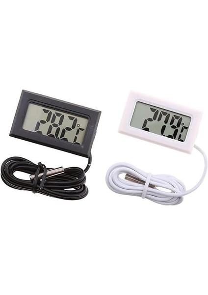 Isı Termometresi Mini Dijital Ntc Buzdolabı Depo Oda
