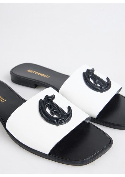 Beyaz Kadın Deri Terlik indirimleri