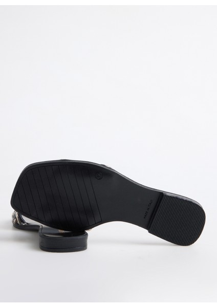 78RA3S91 Siyah - Beyaz Kadın Terlik fırsatları