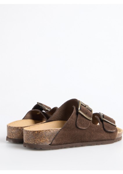 11 Thesıs Rx-B Taba Kadın Deri Terlik modelleri