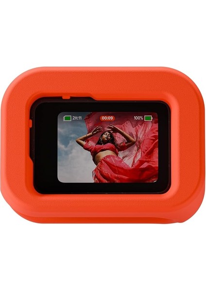 Gopro HERO13 Şamandıra Çerçeve | Telesın Floating Frame For Hero 9-13 | Gopro HERO13/12/11/10/9 Uyumlu Su Altı Için Şamandıra Çerçeve