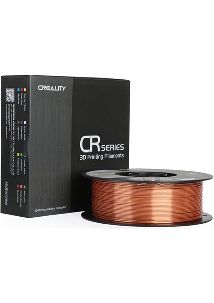 Cr-Sılk Pla Bakır Filament 1.75MM, 1kg