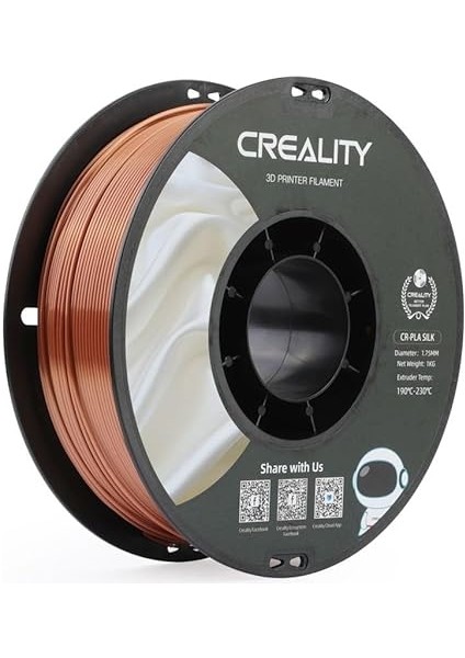 Cr-Sılk Pla Bakır Filament 1.75MM, 1kg modelleri