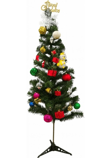 Renkli 25 Parça Noel ve Yılbaşı Çam Süsü Seti, Şık ve Eğlenceli Dekorasyon