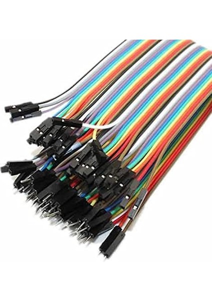 40 Pin Ayrılabilen Dişi-Erkek F-M Jumper Kablo - 100MM fiyatları