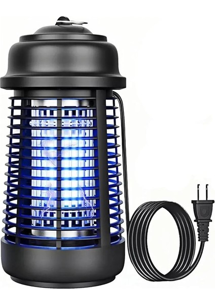 Sinek Öldürücü, Ultra Güçlü Sinek, Haşere ve Böcek Öldürücü, Sessiz Kullanım, 360 Derece Etki Alanı, Uv 20W Yüksek Voltajlı Sinek Öldürücü Lamba, Elektrikli Asılabilir Sivrisinek Kovucu