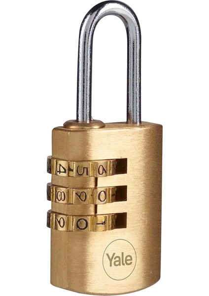 Y150B/22/120/2-22MM Şifreli Pirinç Asma Kilit 2'li Set - Standart Koruma - Çelik Halka - 3 Haneli Şifre fiyatları