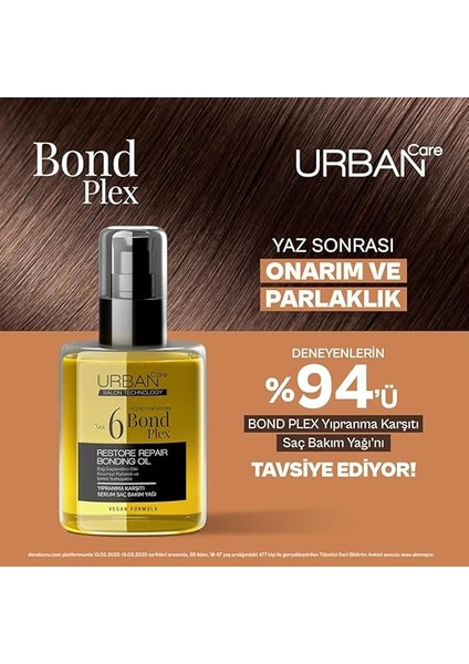 Care No.6 Bond Plex Yıpranma Karşıtı Saç Bakım Yağı 100ML- Vegan modelleri