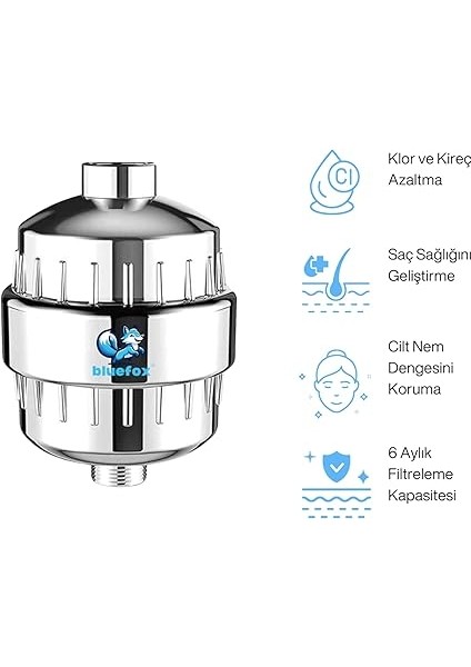 Sılver Duş Filtresi – Klor ve Ağır Metal Arıtmalı, Kdf 55 + Aktif Karbon, Saç ve Cilt Dostu, Kireç Azaltıcı, Evrensel Uyumlu, Aletsiz Montaj, Su Yumuşatıcı Filtreli, 3 Yıl Garantili modelleri