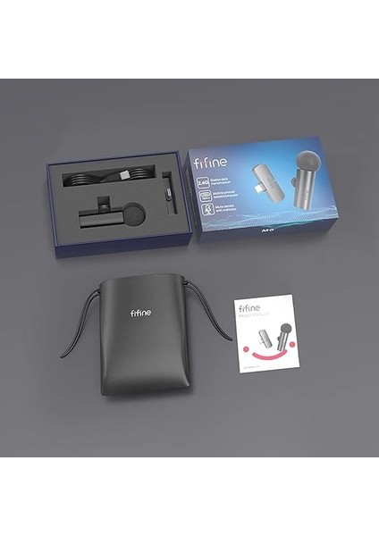 M6 Kablosuz Yaka Mikrofonu - Youtuber - Tiktok - Android - Type C Bilgisayar fırsatları