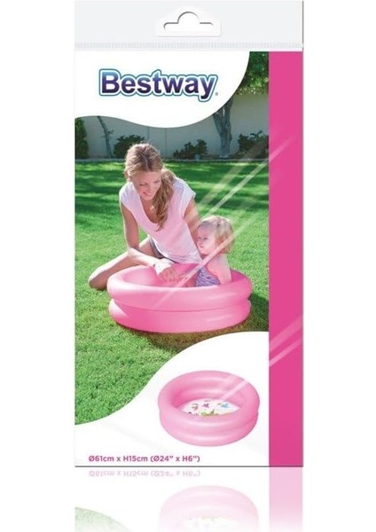 2 Boğum Desenli Zeminli Çocuk Havuzu, (61X15 Cm) 51061 modelleri