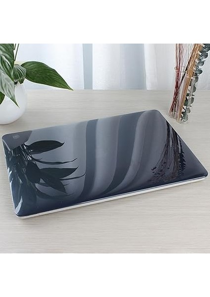 MacBook Air M1 Kılıf 13.3 Inç Sert Koruyucu Kapak – A2337 A2179 A1932 Uyumlu Kristal Parlak Çizilmez Darbe Önleyici + USB Çevirici Siyah fırsatları
