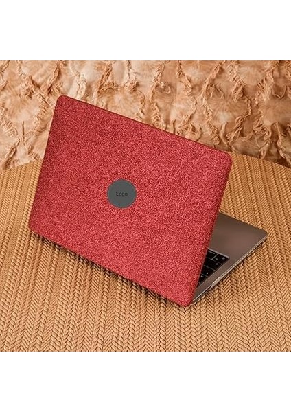 MacBook Pro 13 Inç Kılıf Simli Taşlı Sert Kapak M1 M2 A2338 A2251 A2289 A1708 A1706 A1989 A2159 ile Uyumlu Darbe Çizilme Koruyucu Mat Parlak Bordo fırsatları