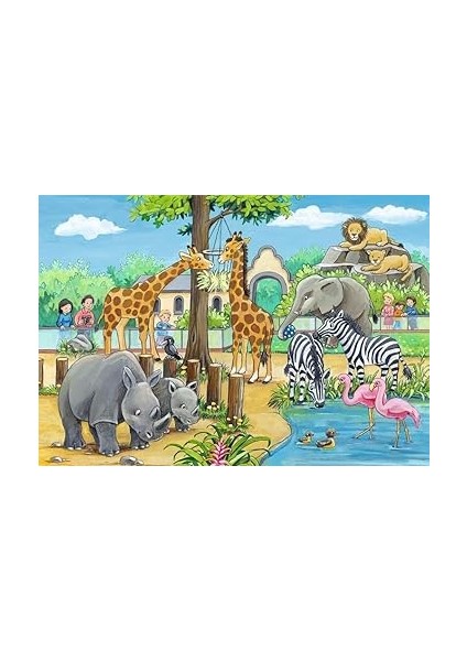 2 x 24 Parça Yapboz Zoo (78066) modelleri