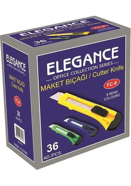 Fc-8 Elegance Maket Bıçağı Geniş