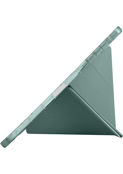 Honor Pad X9A ile Uyumlu Kılıf Tri Folding Silikon Kalem Bölmeli Katlanabilir Standlı Pu Deri Yumuşak Kapak, Tablet Kılıfı [akıllı Kapak, Uyku Modlu] - Siyah indirimleri