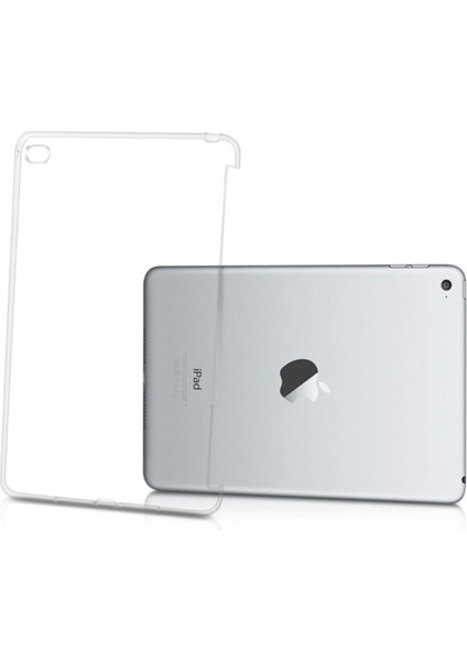 Ipad Pro 12.9 Inç 2. Nesil A1876 A1895 A1983 Kılıf Transparan Ince Silikon 0,2 mm Komple Arka Koruma