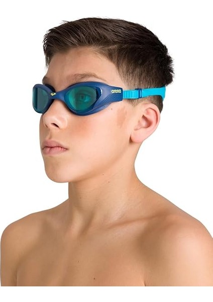 The One Junior Buğu Önleyici Yüzme Gözlüğü, Çocuklar Için, Geniş Camlı Yüzme Gözlüğü, Uv Koruması, Kendinden Ayarlamalı Burun Köpüğü, Orbit-Geçirmez Contalar fırsatları