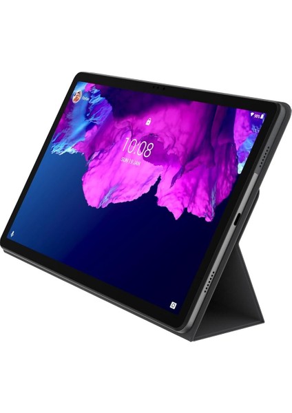 P11 11,2" TB-J607Z, TB-J616F, TB-J616X, TB-J606F, TB-J606L Uyumlu Folio Case Tablet Kılıfı, Gri