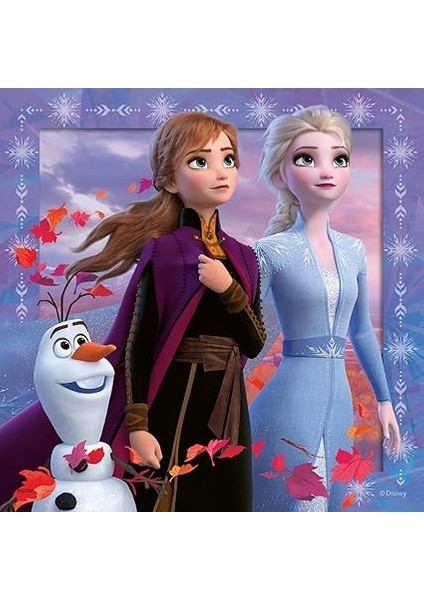 Puzzle 3X49 Parça Disney Frozen 2 Renkli 6+ modelleri