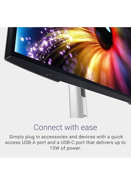 Ultrasharp Monitör 27 Inç 2560X1440 Qhd, IPS Black Technology 16:9 5ms 120Hz 2xdp HDMI Type-C Antı-Glare Heıght Tılt Swıvel Pıvot Vesa, U2724D modelleri