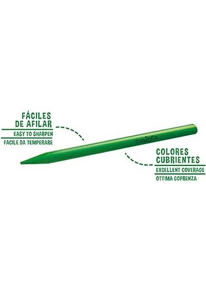 Jumbo Üçgen Elleri Kirletmeyen Yıkanabilir Pastel Boya Kalemi 12'li fiyatları