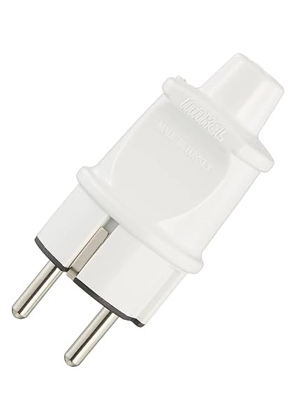 Aksesuar Toprakli Erkek Fiş Kordonsuz Beyaz fırsatları