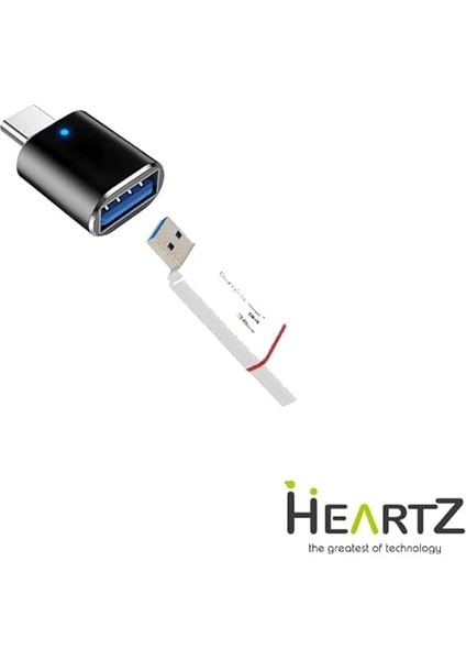 Işıklı Otg Flash Bellek USB Type C Okuyucu Çipli Bellek Okuyucu ve Dönüştürücü (Usb Type C Otg Flash Bellek Ha-01) fiyatları